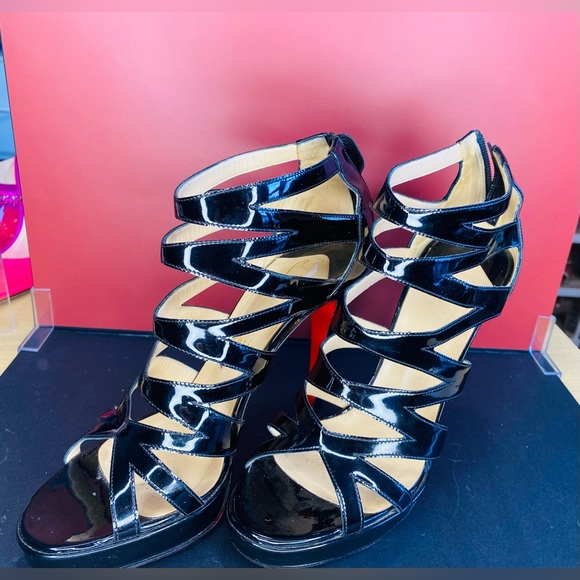 Christian Louboutin Fernando 120 Caged Sandals - Picture 12 of 17